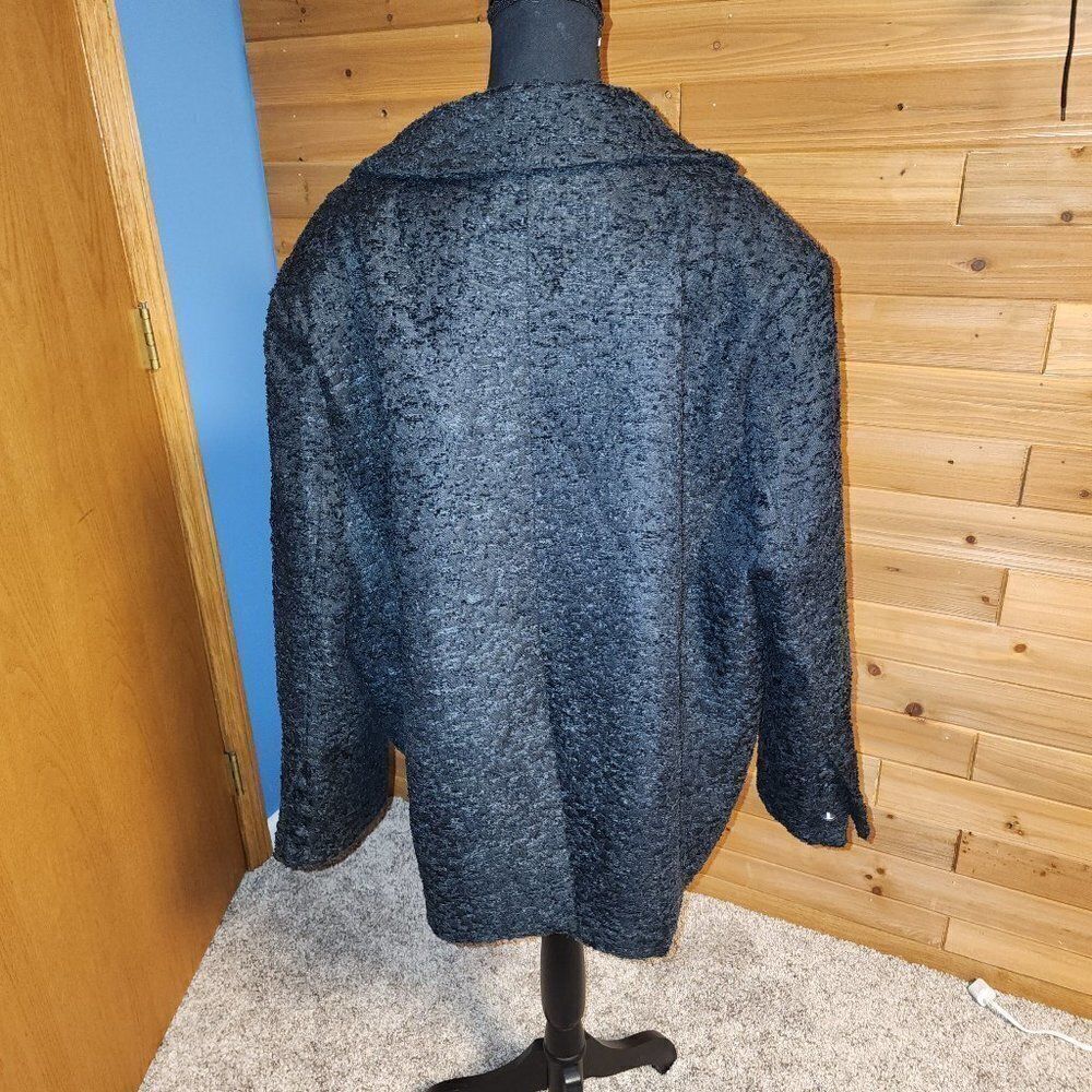 Textured structured blazer - Picture 2 of 5